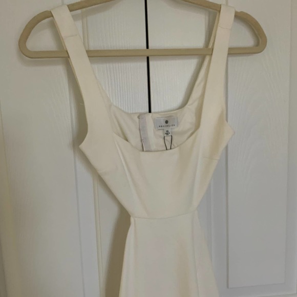 SOCIALITE Cutout Body-Con Midi Dress White NWT - Picture 4 of 7